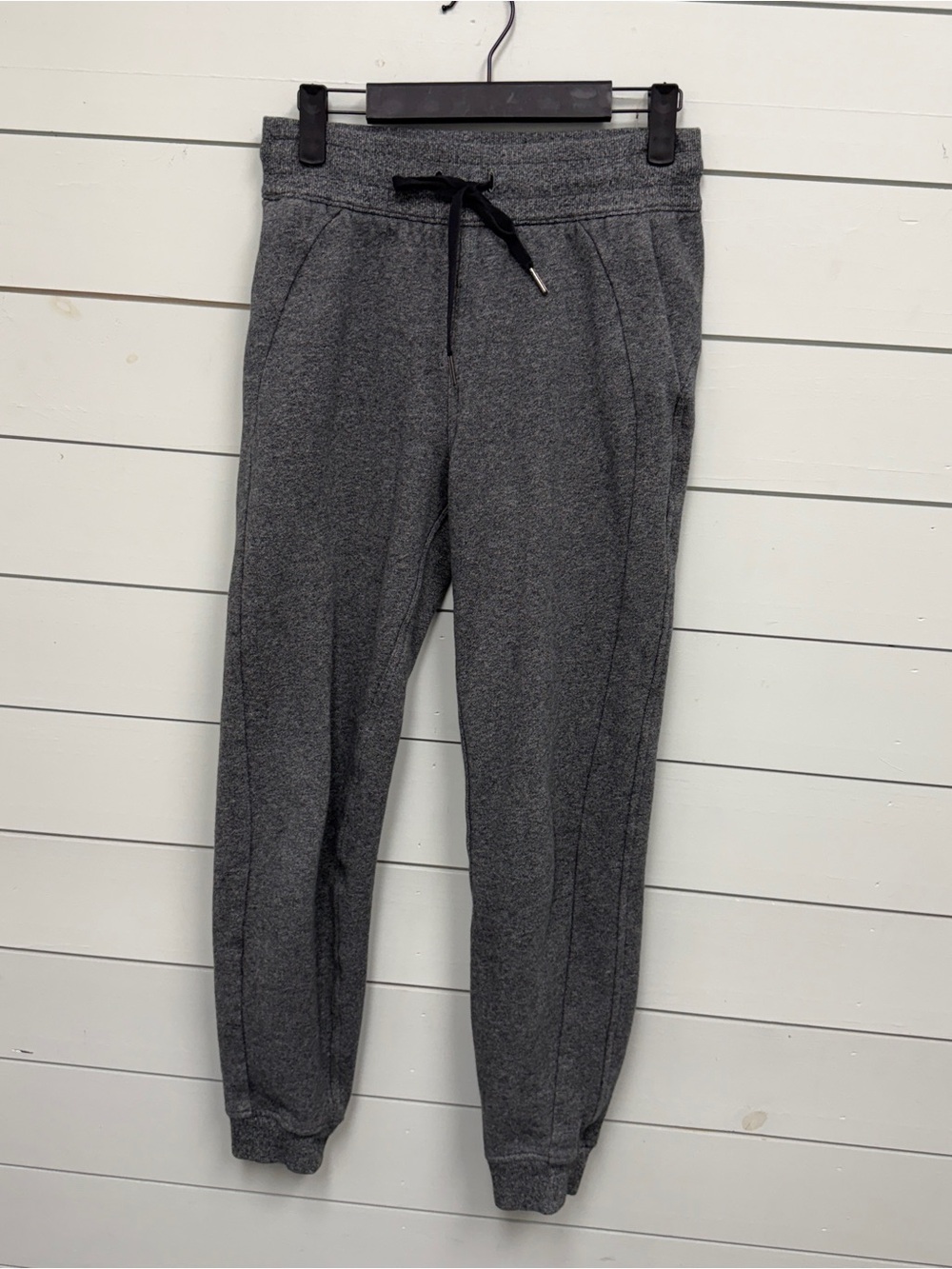 Lululemon‎ scuba joggers heathered speckle black gray women’s size 4
